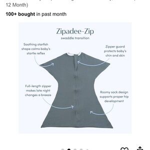 Zipadee-Zip Kids Pajamas Sleep Sack - Gray